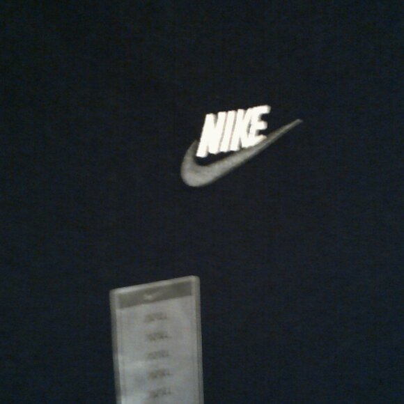 NEW NIKE SPORTSWEAR "Club Embroidered 2 Tee" MEN'S BLACK T-SHIRT 2XL AR4997-014 - Picture 2 of 6